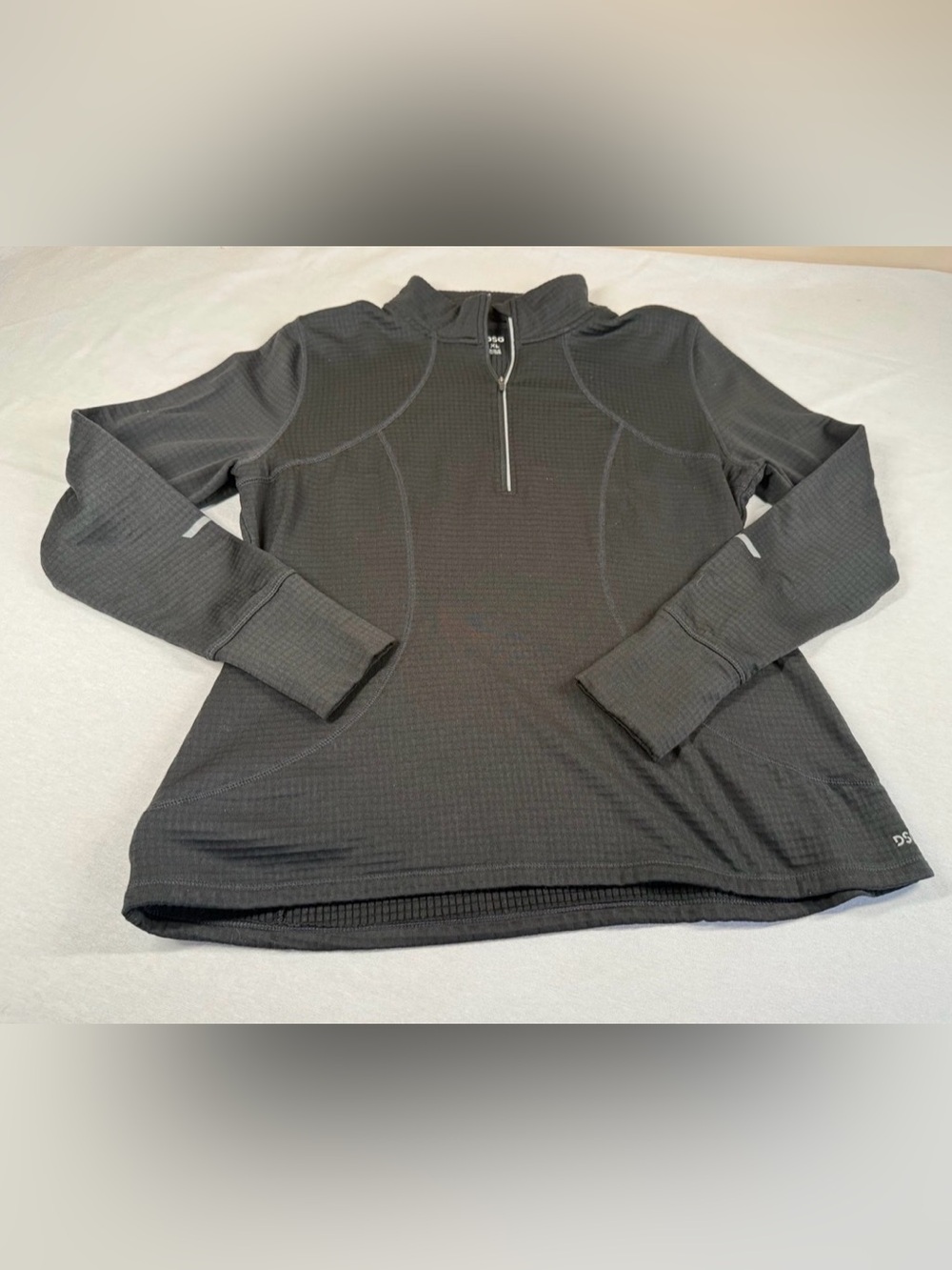 DSG Dick's Sporting Goods Women's Athletic Pullover Jacket Size XL - Black